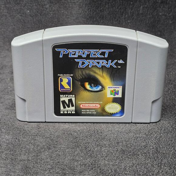 Perfect Dark Nintendo Game N64 Gaming Cartridge - Picture 1 of 5